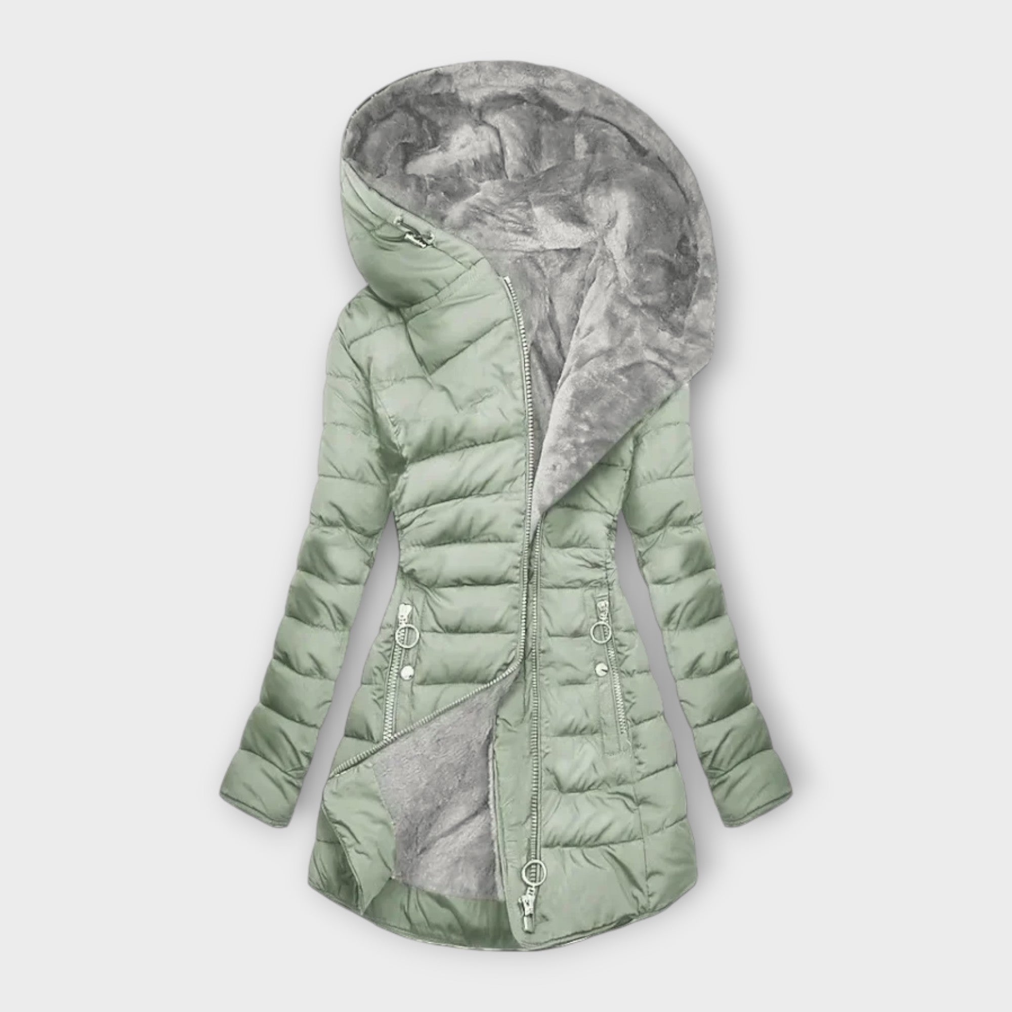 LuxeFur | Elegant Winter Comfort Coat