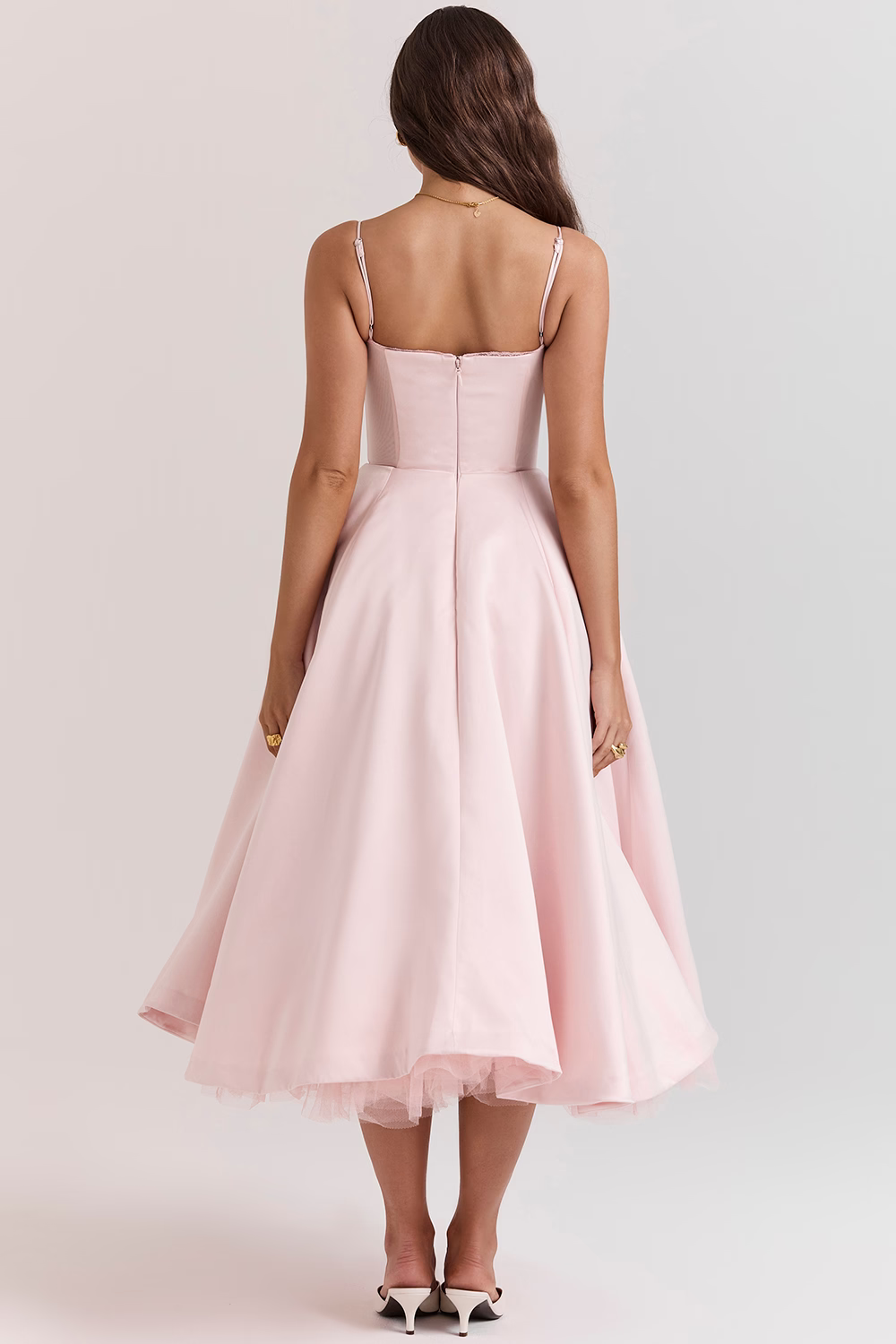 Alina | Corset Midi Dress