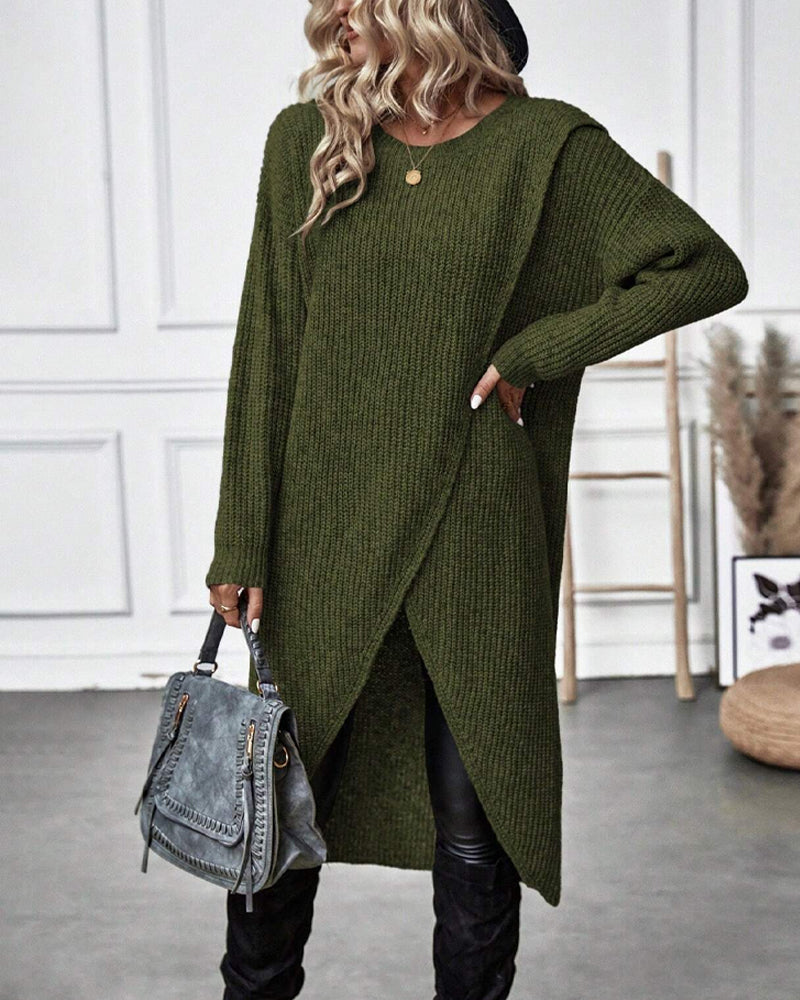 Laluna | Elegant Long Sweater Dress