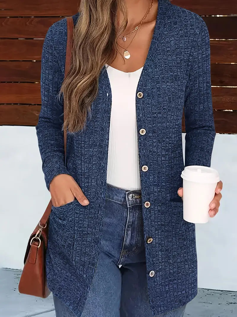 Nahlani | Cozy Long Sleeve Cardigan