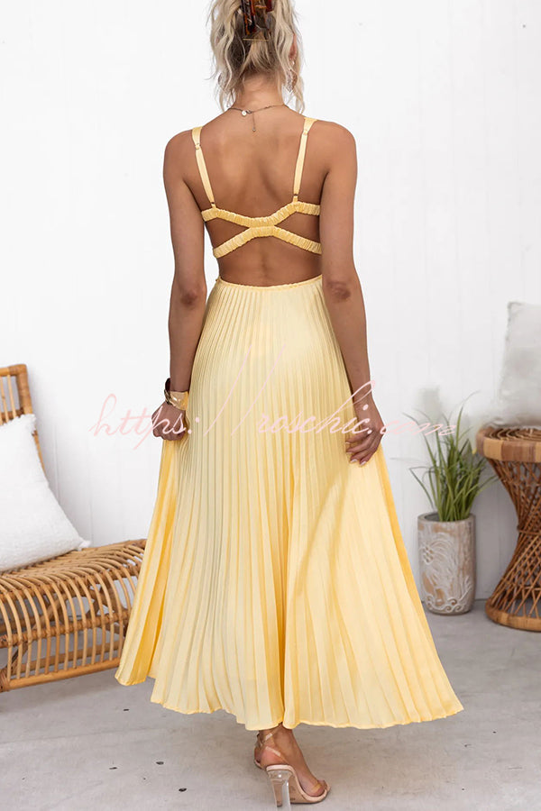 Liucija - Stunning Pleated Dress