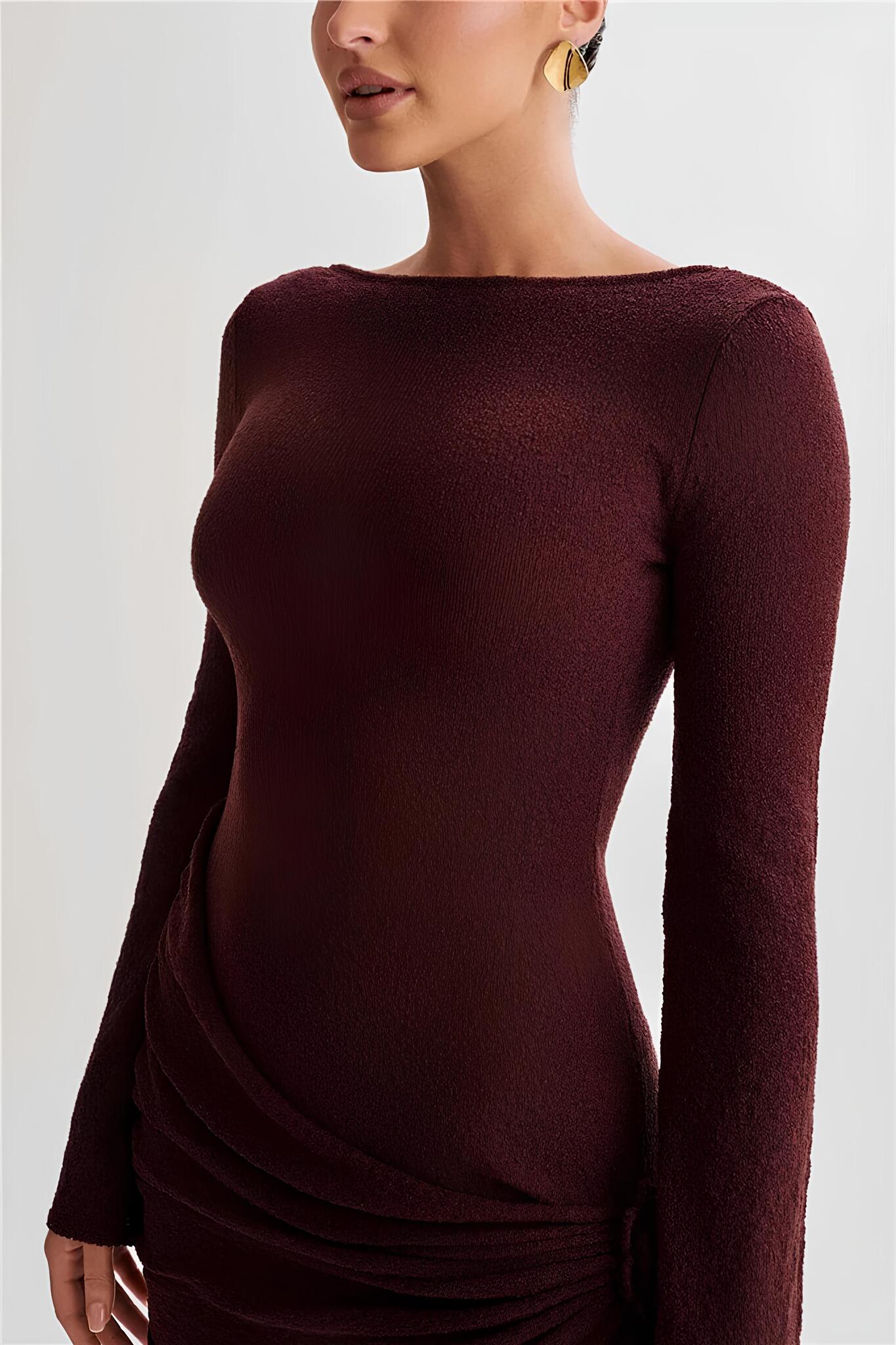 Velquira | Scarf Mini Dress