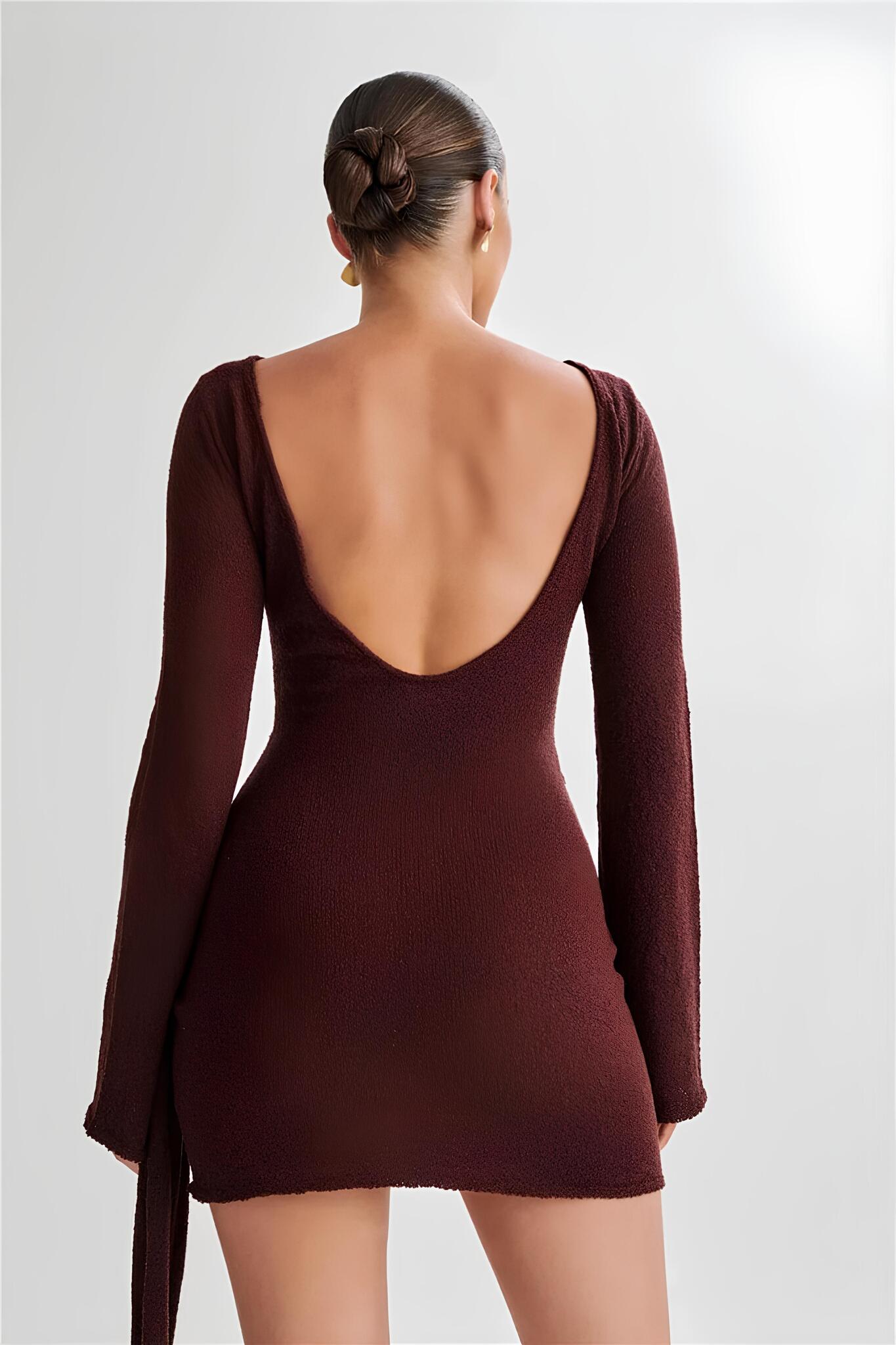 Velquira | Scarf Mini Dress