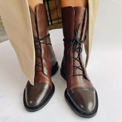 Harper – Premium Leather Comfort Boots