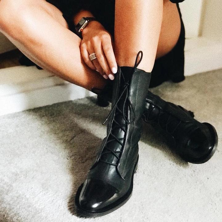 Harper – Premium Leather Comfort Boots