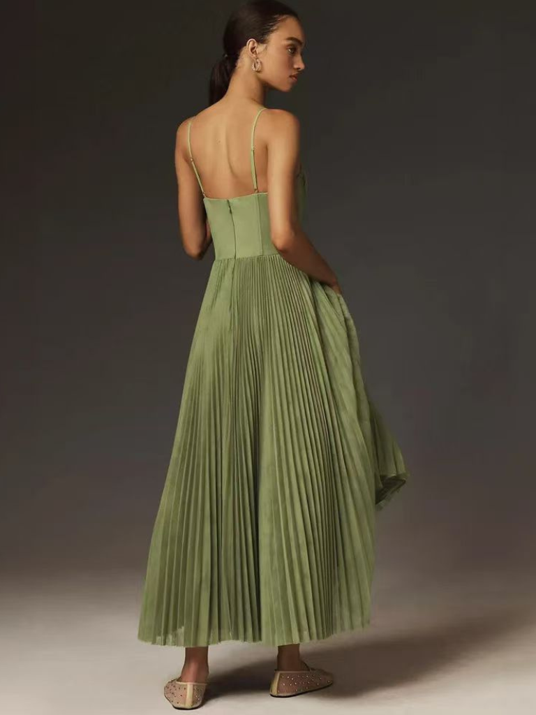 Jasira | Romantic Pleated Dress