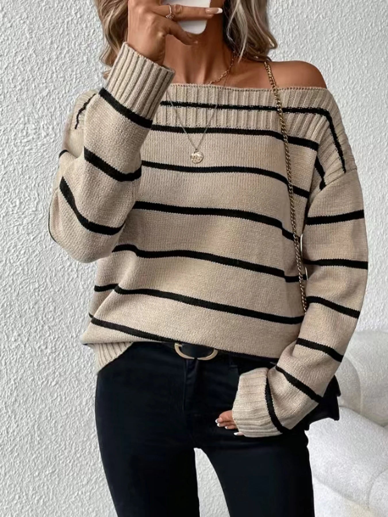 Luna | Elegant Long Sleeve Pullover