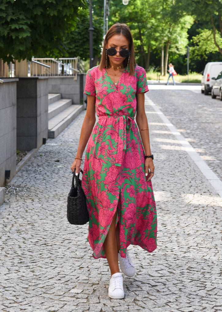 ATENAS | Floral Print Dress
