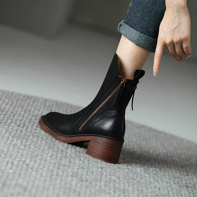 Byron | Leather Boots