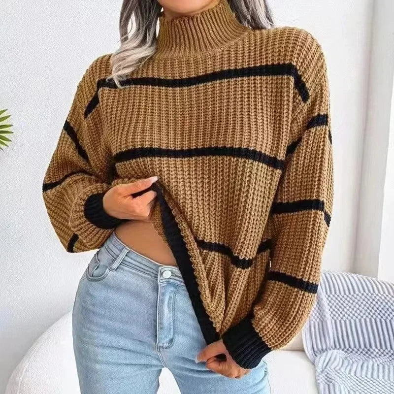 Maya | Loose Fit Turtleneck Sweater