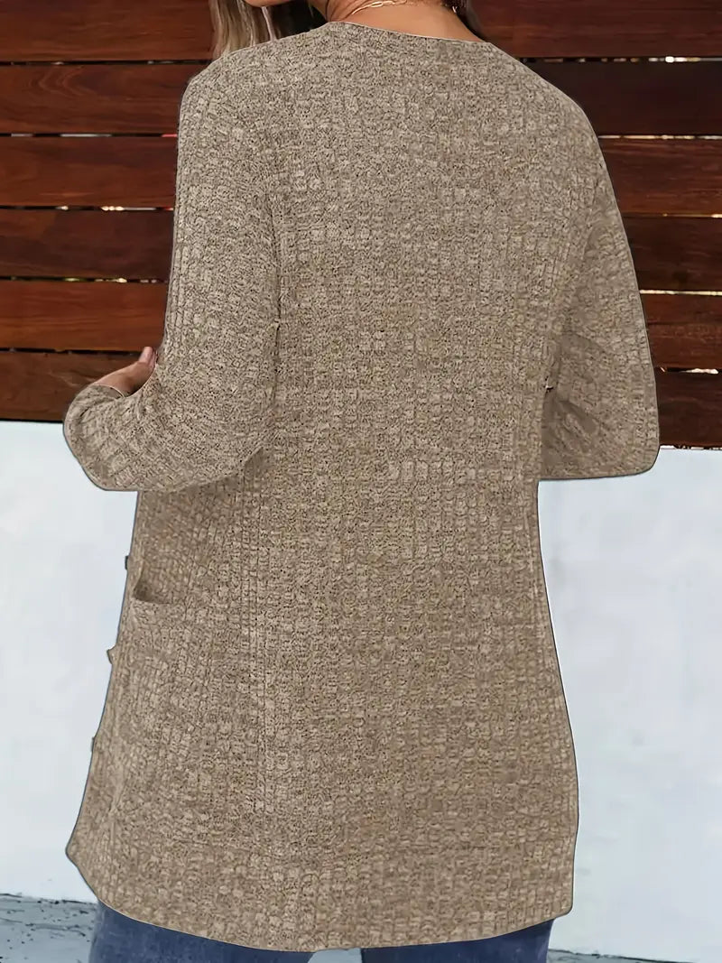 Nahlani | Cozy Long Sleeve Cardigan