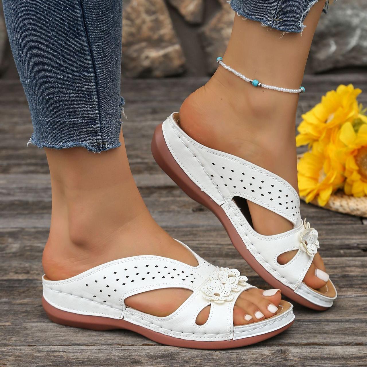 Norabel - Orthopedic Comfort Wedge Sandals – Stability, Lightness and Natural Posture