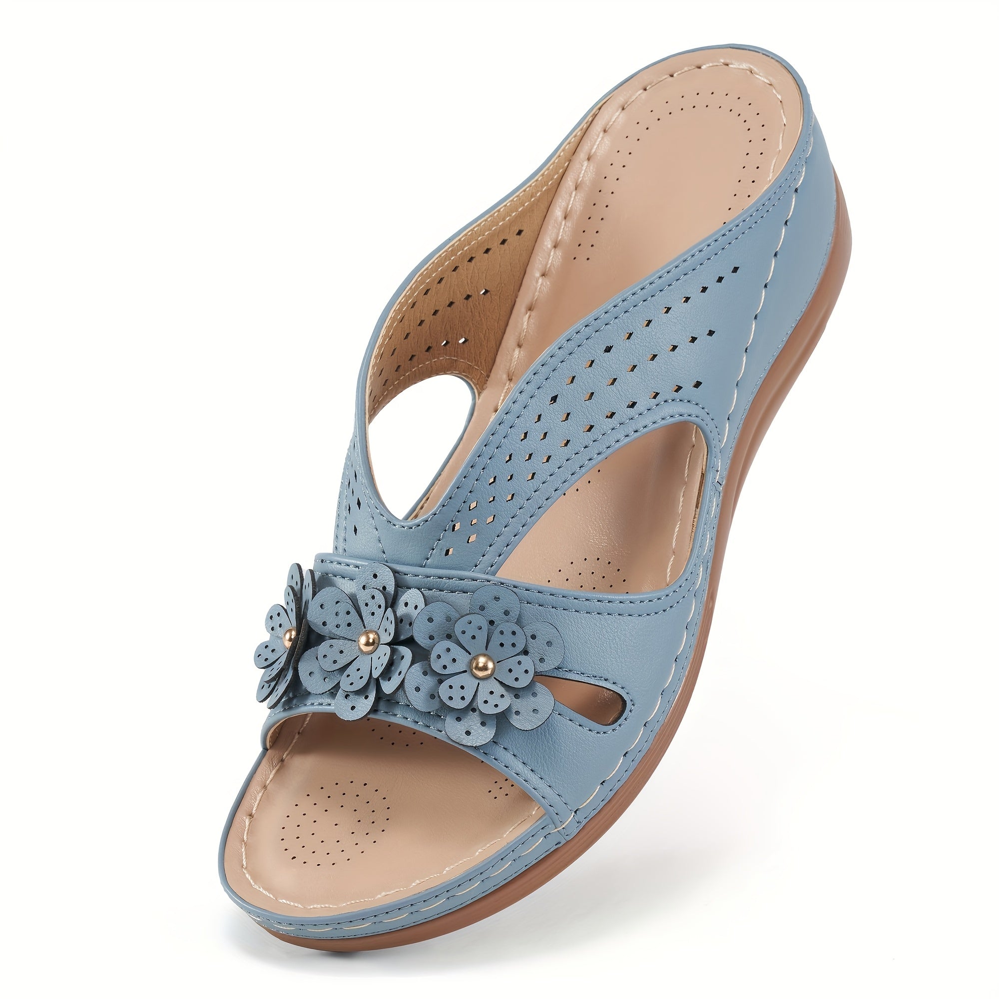 Norabel - Orthopedic Comfort Wedge Sandals – Stability, Lightness and Natural Posture