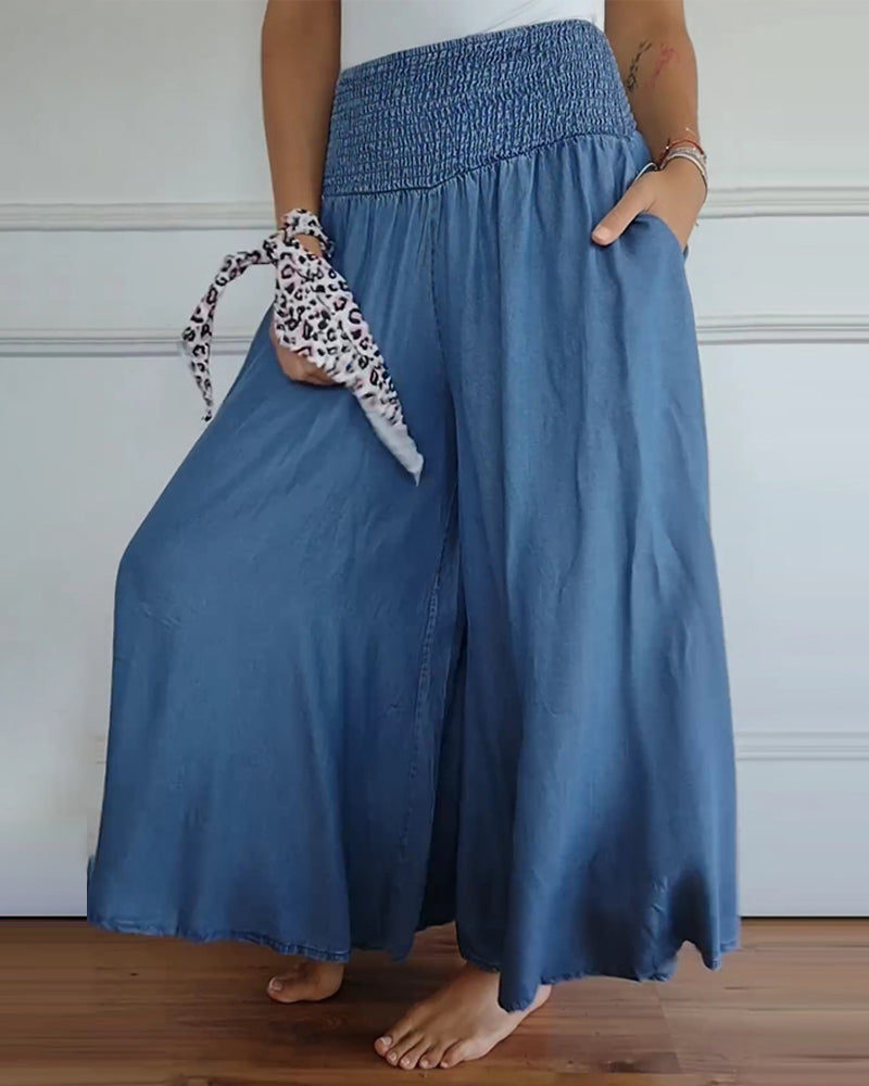 Amelia - Pants with Elastic Waist