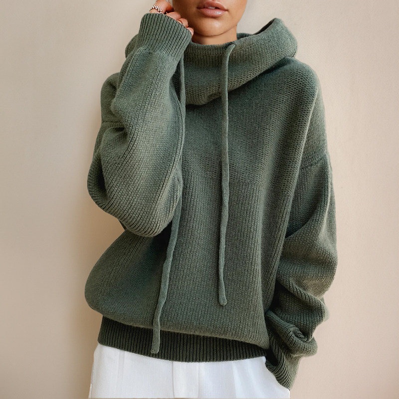 Elvire | Cozy Hooded Pullover Style
