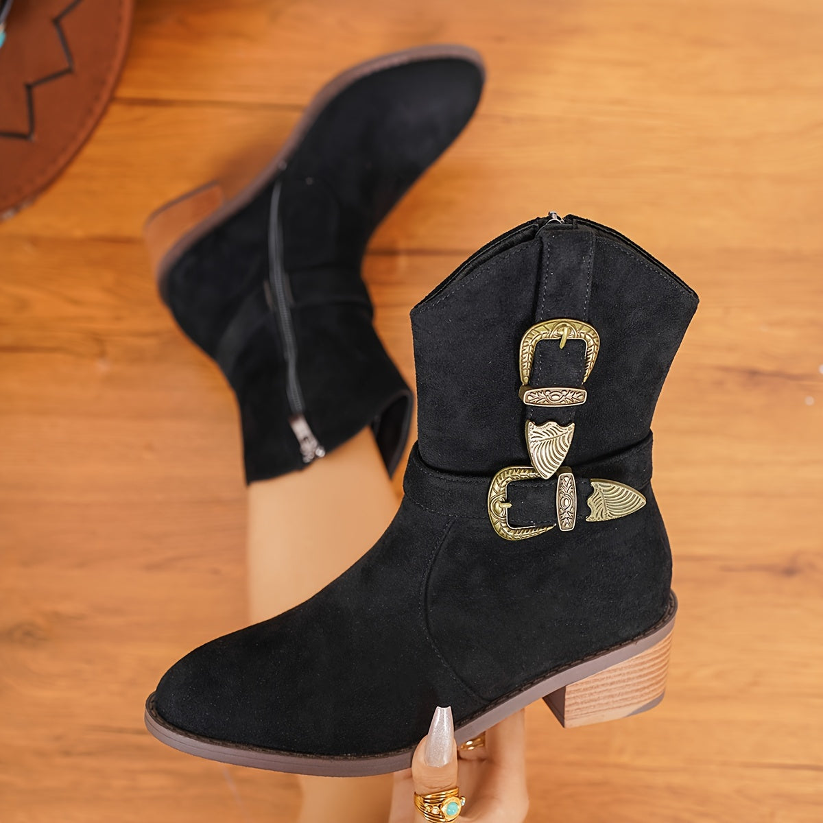Solène | Winter Cowgirl Boots