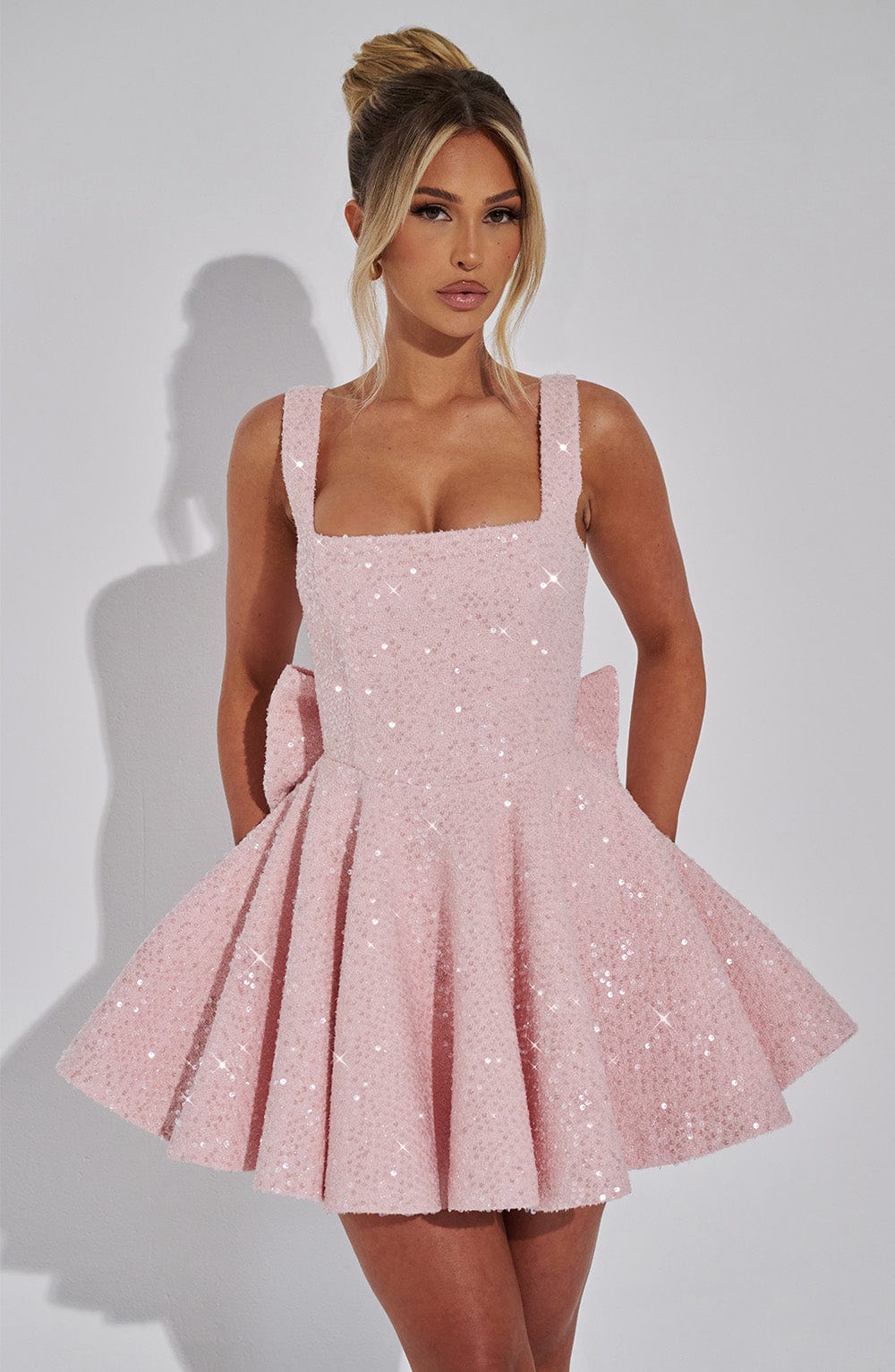 Luniva | Bow Tie Mini Dress