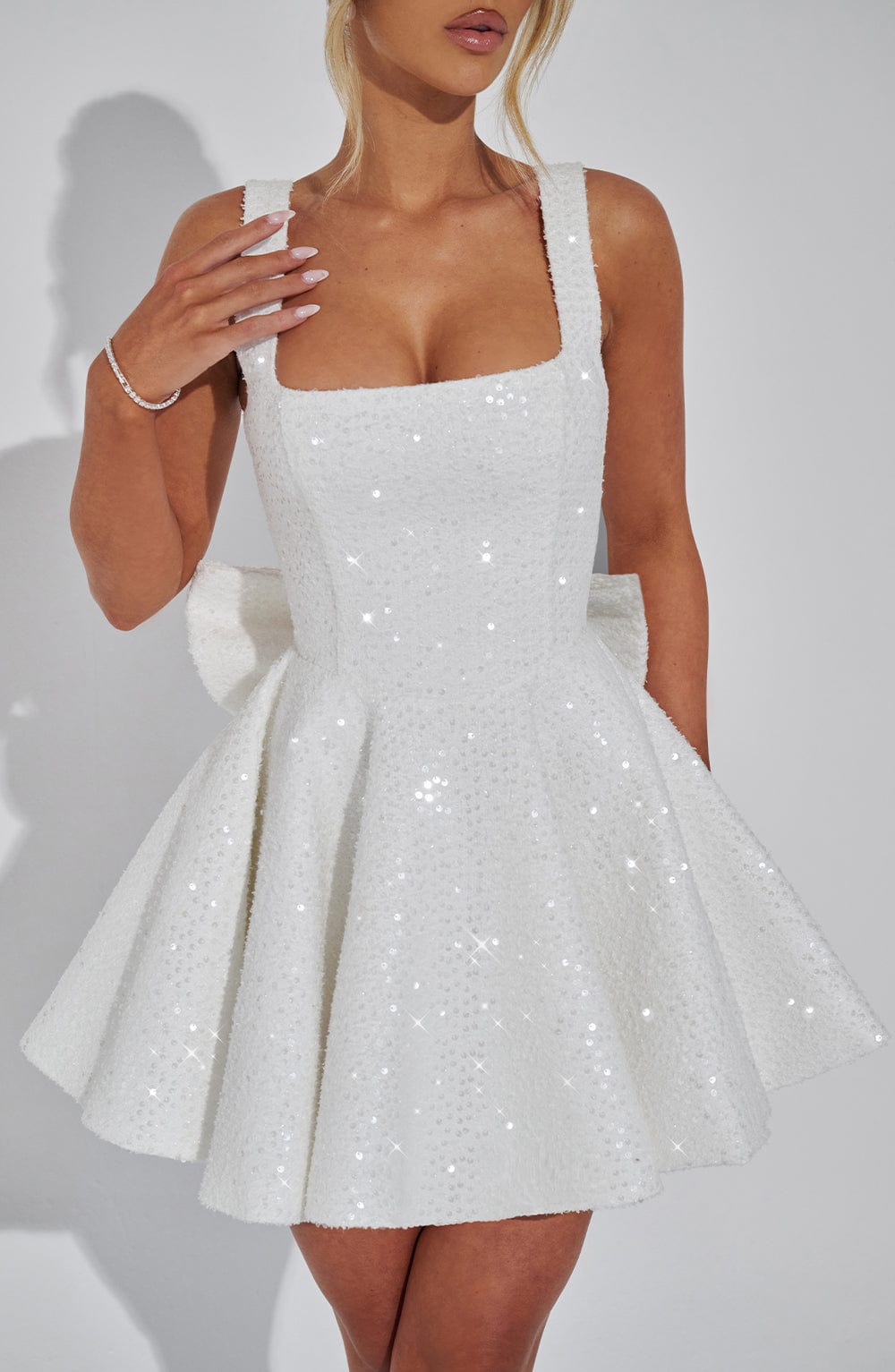 Luniva | Bow Tie Mini Dress
