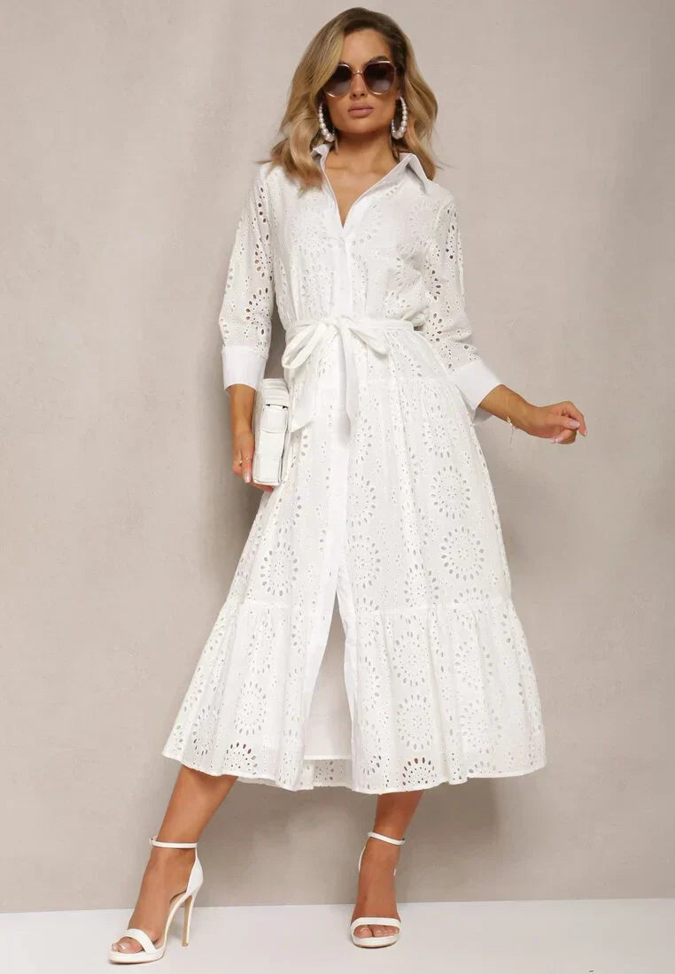 Julienne | Detail Midi Dress