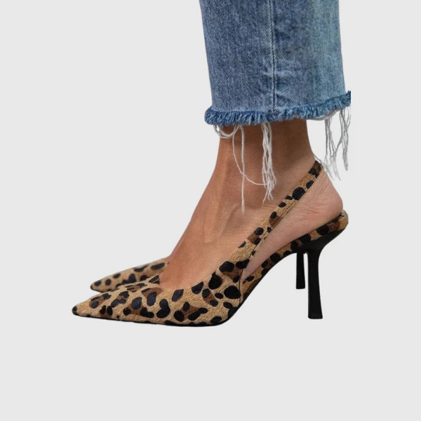 Monique – Leopard Pointed Heels