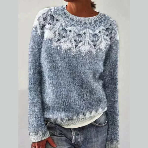 Nina | Warm Vintage Style Knit Sweater