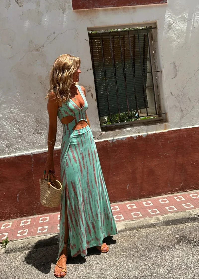 IBIZA | Tie-Dye Printed Dress