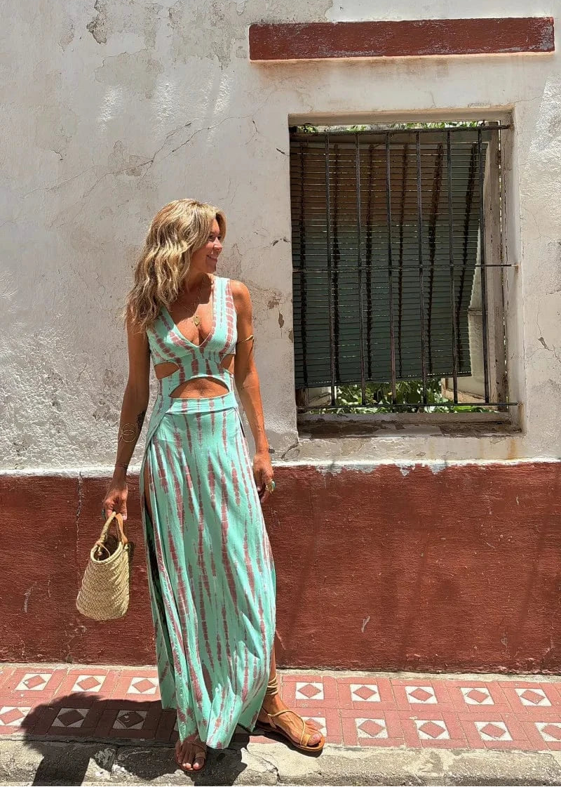 IBIZA | Tie-Dye Printed Dress