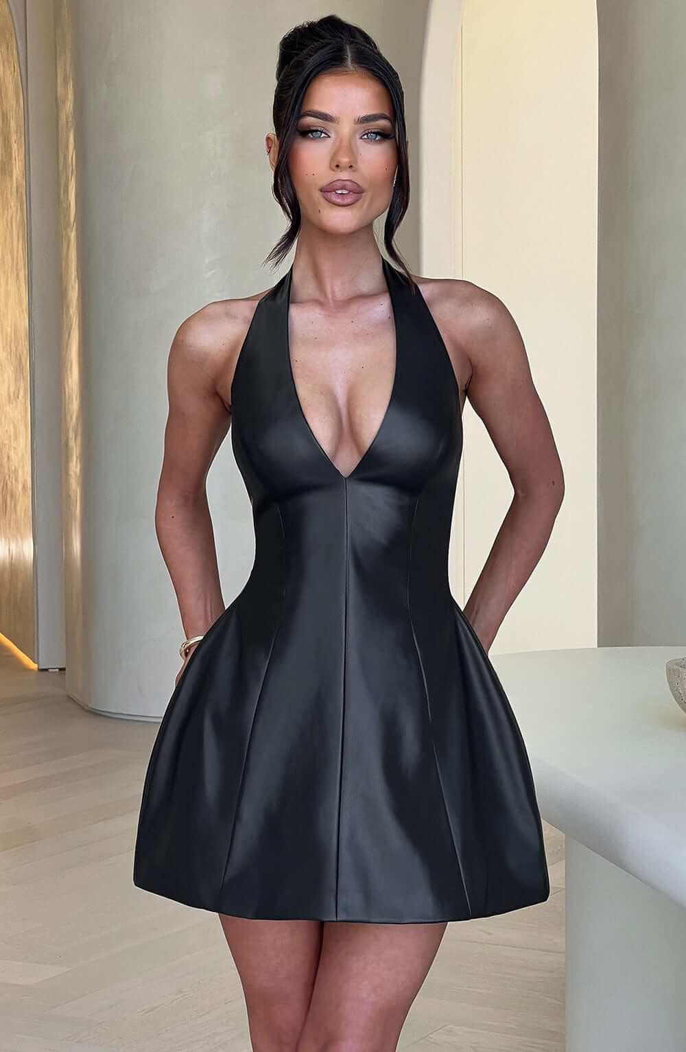 Fenvia | Leather Dress
