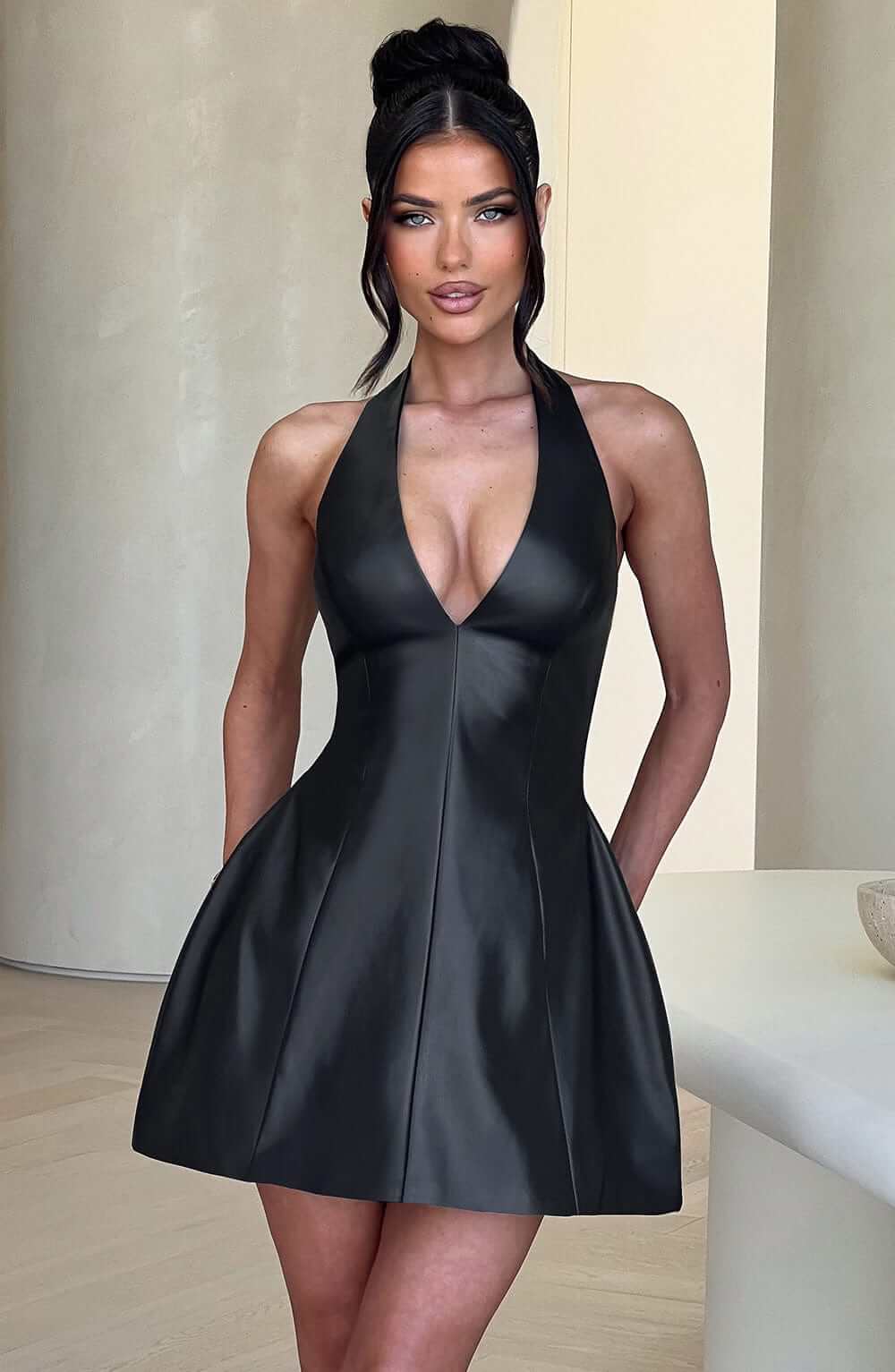 Fenvia | Leather Dress