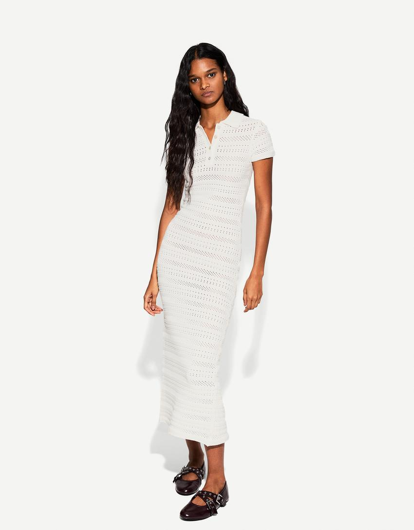 Felicia | Open Knit Dress