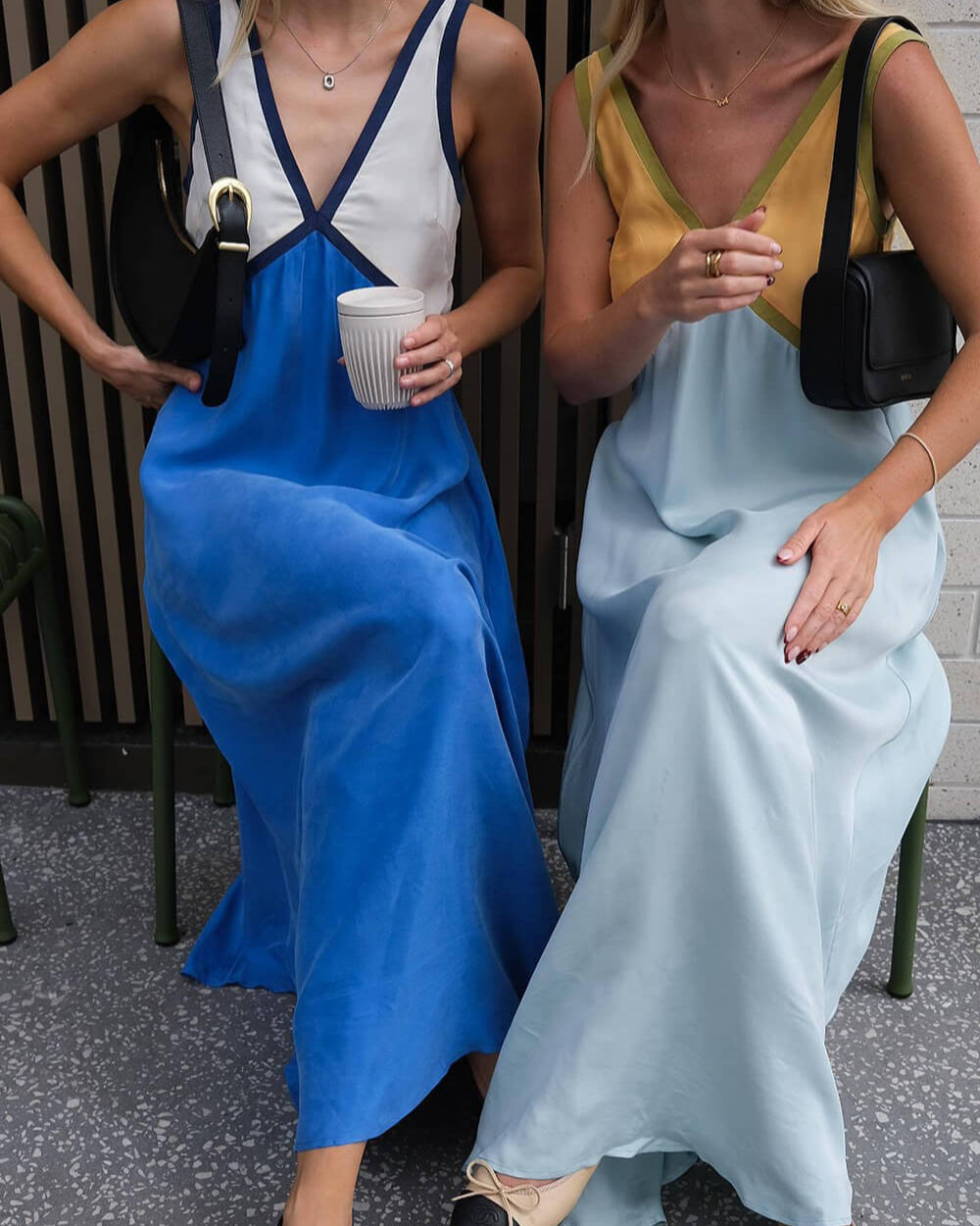 DONNA | Long Dress with V-Neck