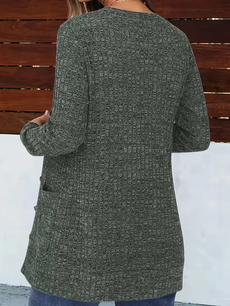 Nahlani | Cozy Long Sleeve Cardigan