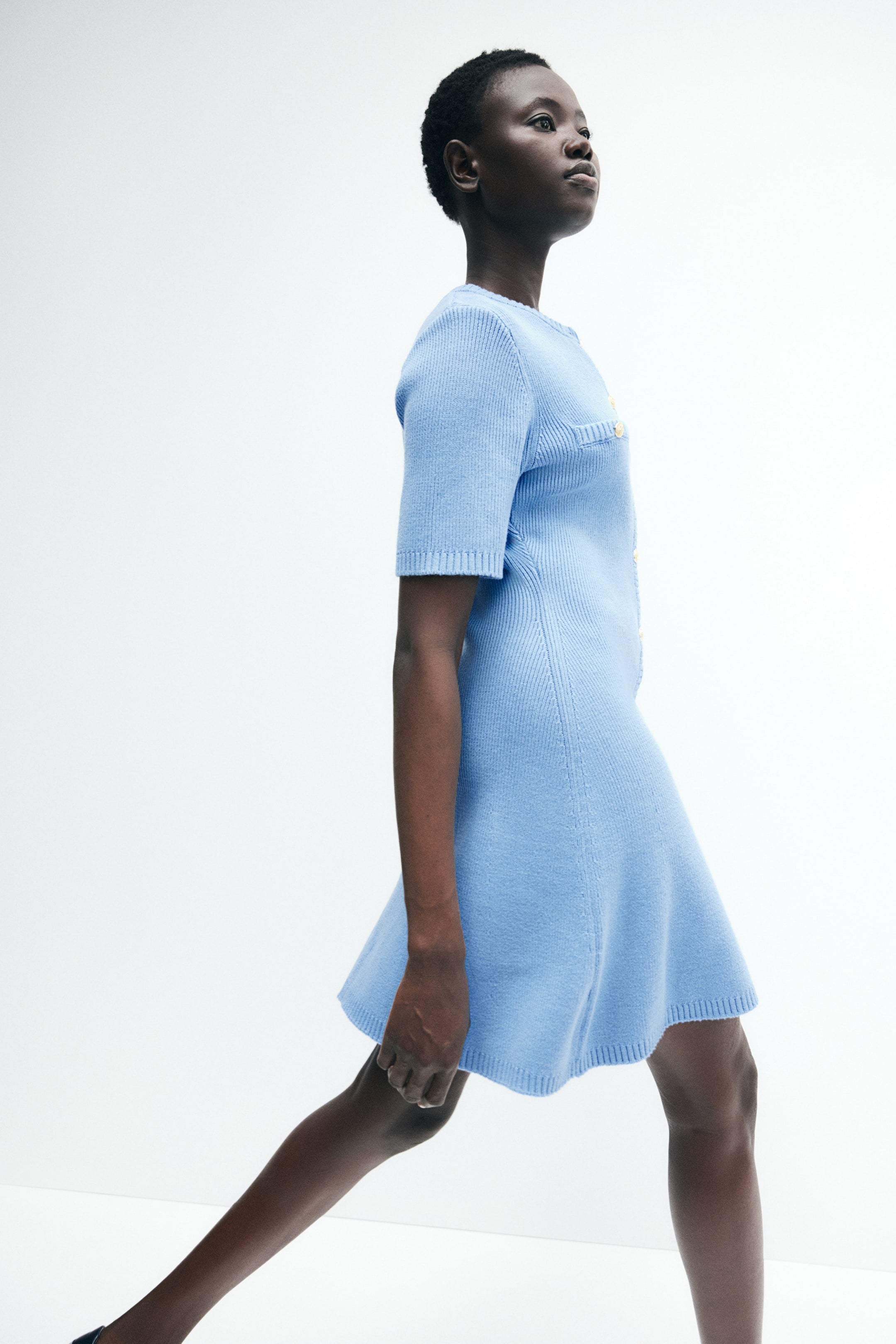 Carolina | Pleated Mini Dress