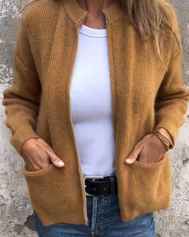 Noelle | Cotton Knitted Cardigan