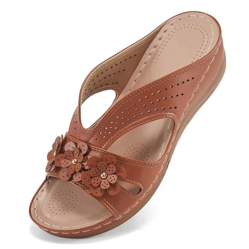 Norabel - Orthopedic Comfort Wedge Sandals – Stability, Lightness and Natural Posture