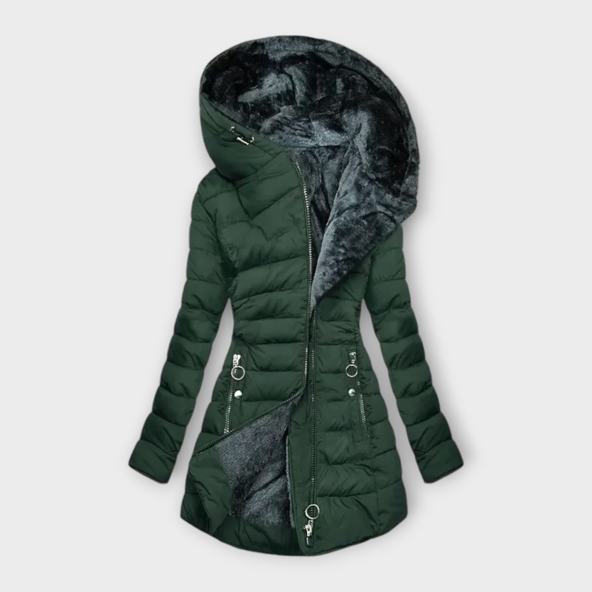 LuxeFur | Elegant Winter Comfort Coat