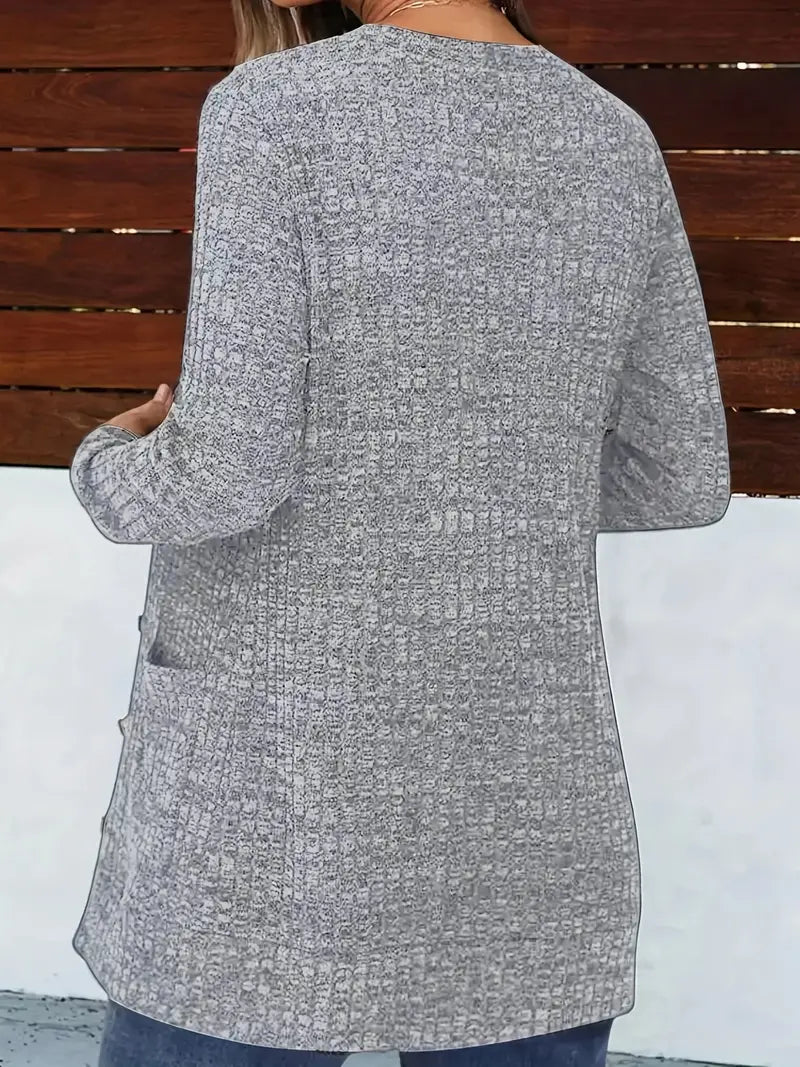 Nahlani | Cozy Long Sleeve Cardigan