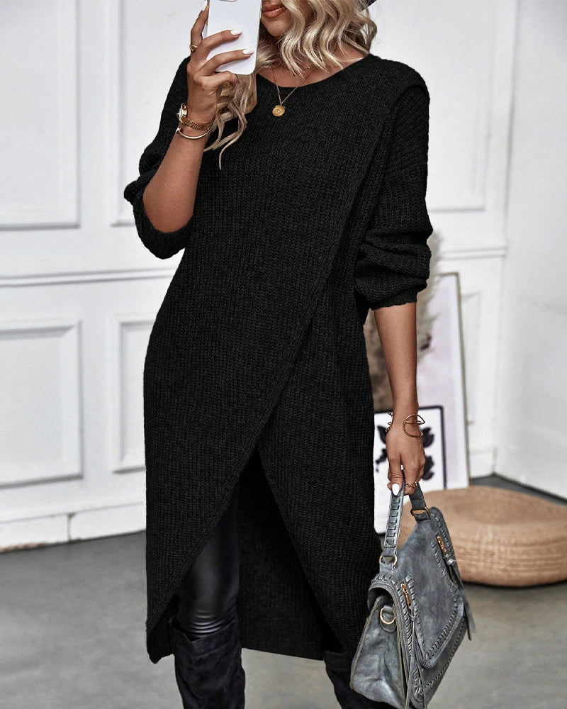 Laluna | Elegant Long Sweater Dress