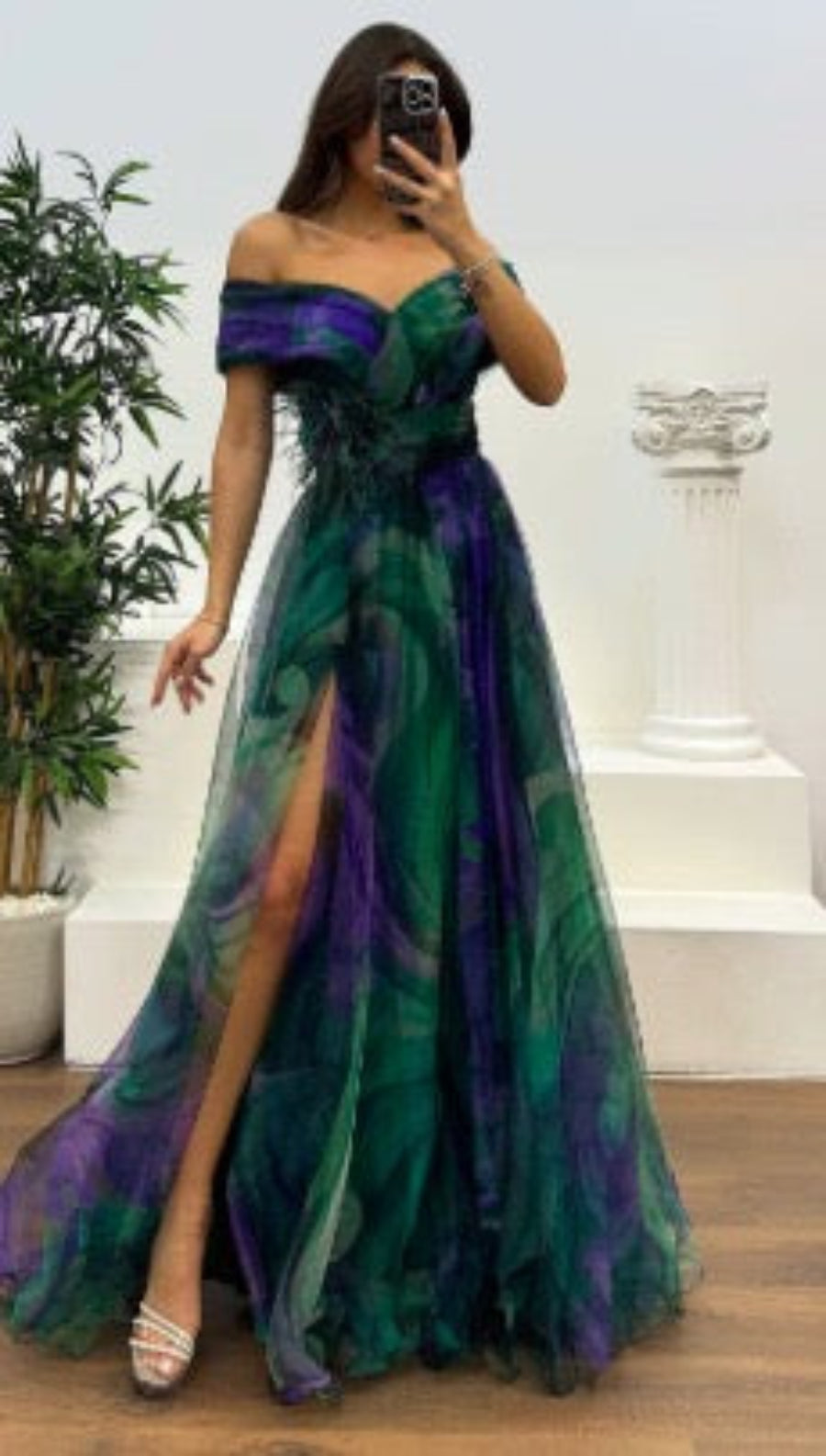 Daniela - Stunning Maxi Off Shoulder Dress