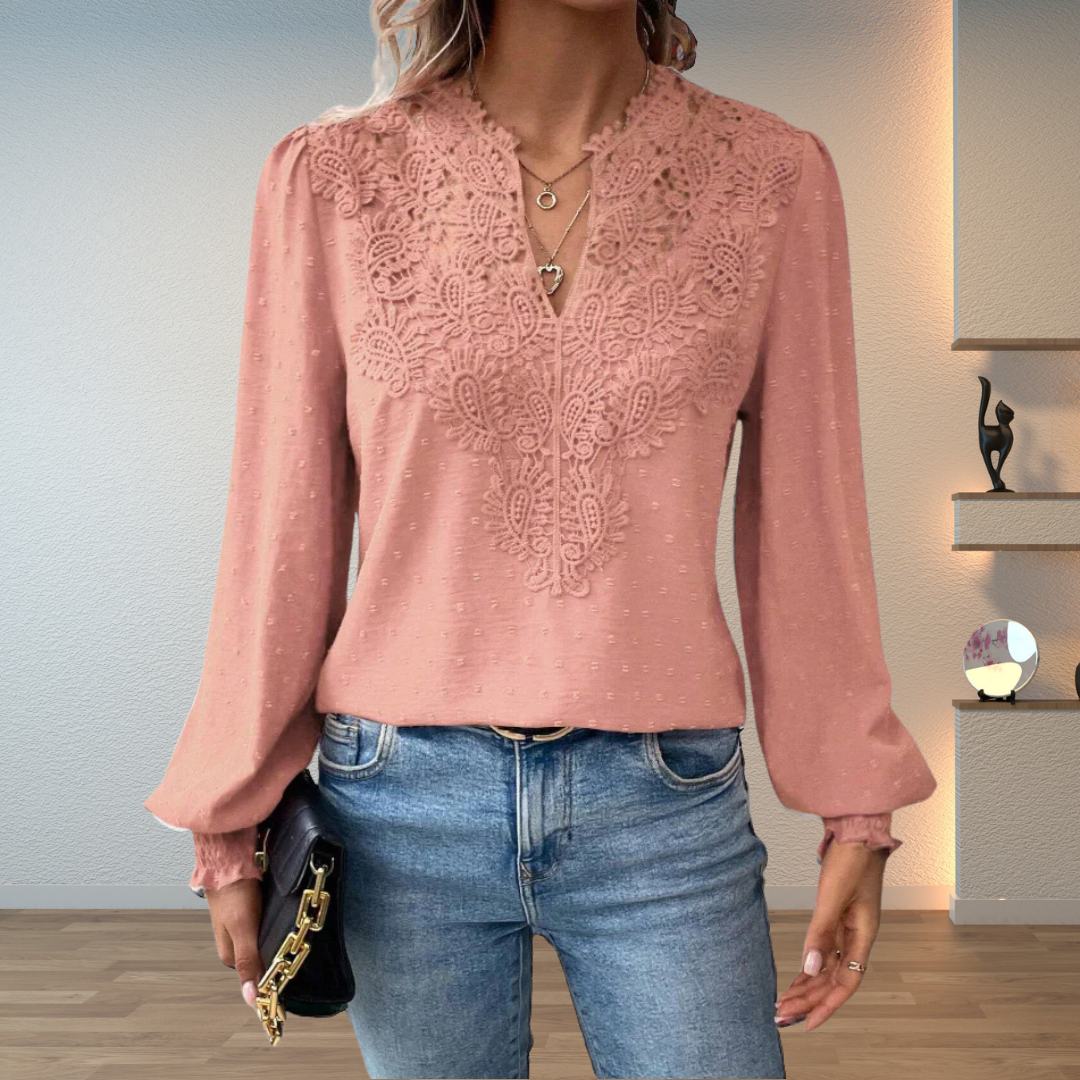 Louise | Lace Detail Sweater