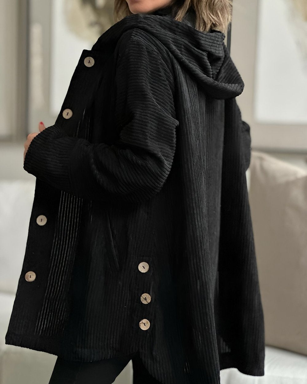 Cordia | Cozy Corduroy Hoodie