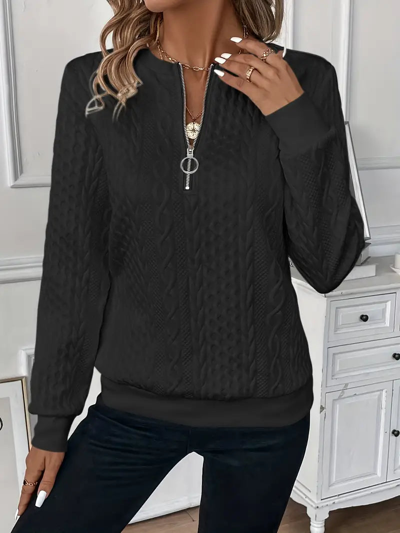 Elysha Zip Pullover