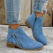 Ambreline | Classic Leather Ankle Boots