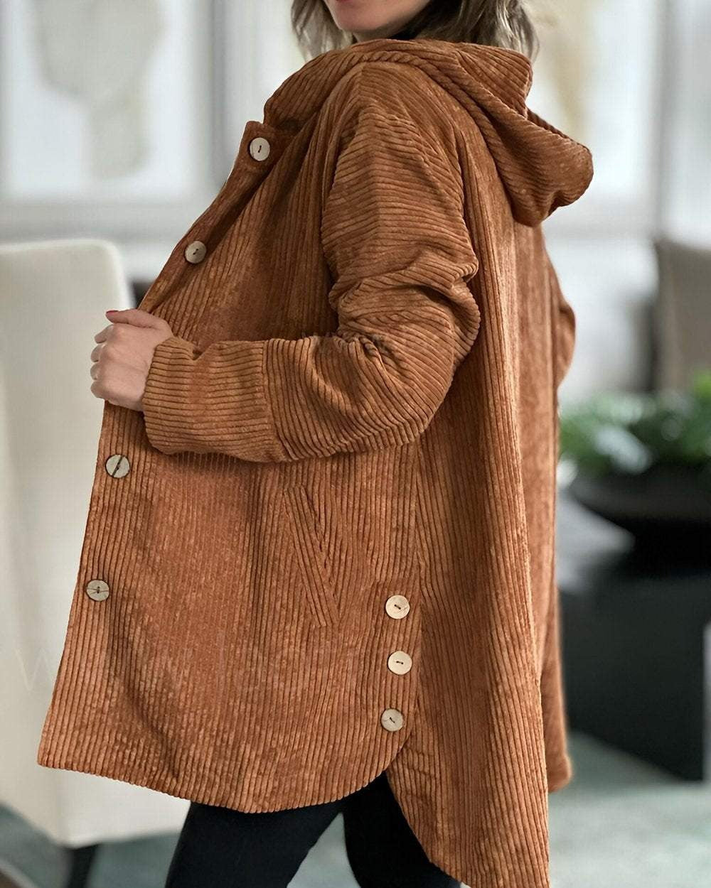 Cordia | Cozy Corduroy Hoodie