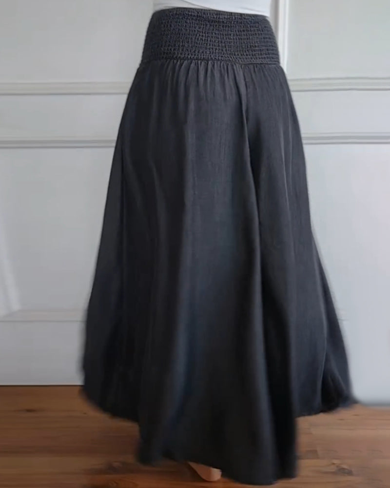 Amelia - Pants with Elastic Waist