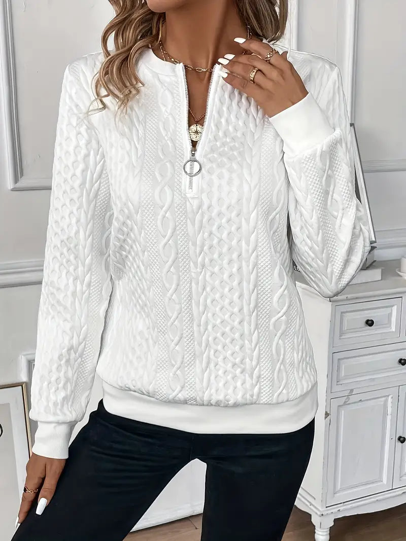 Elysha Zip Pullover