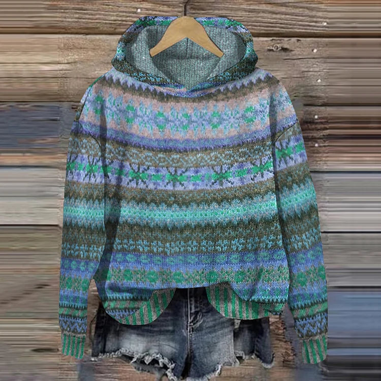 Anja - Cozy Ethnic Sweater