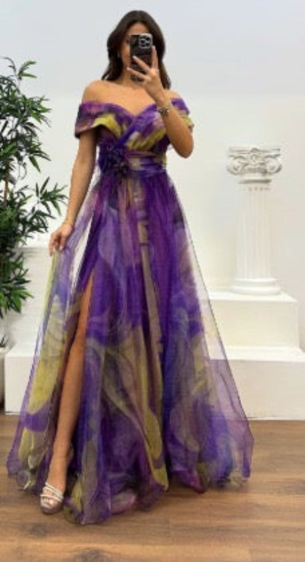 Daniela - Stunning Maxi Off Shoulder Dress