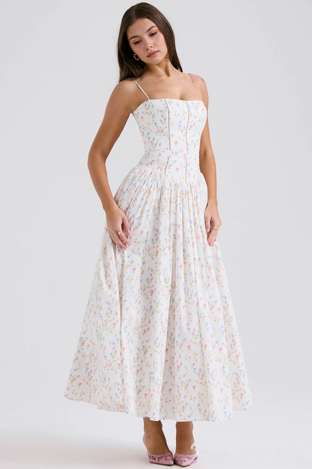Violetta | Midi Dress Posy