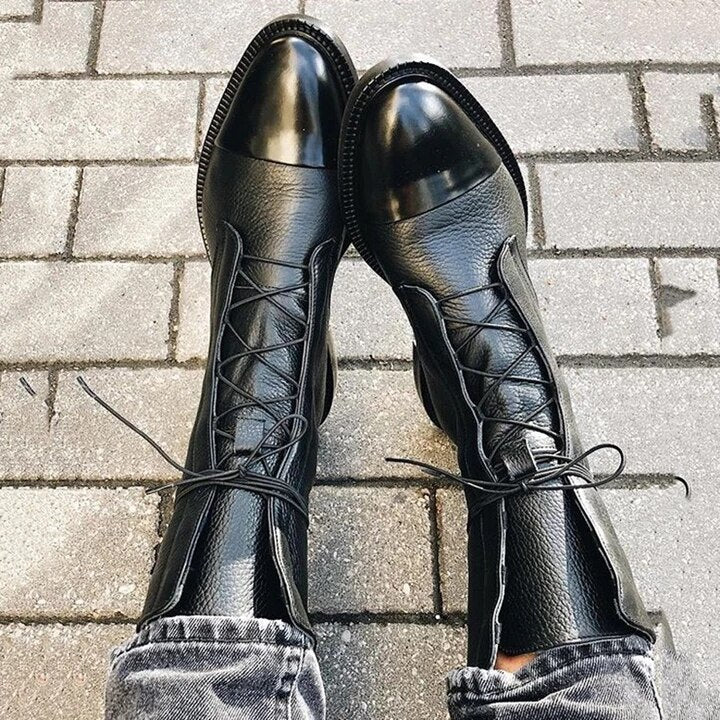 Harper – Premium Leather Comfort Boots